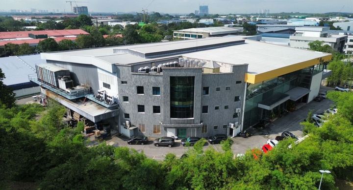 Aerial view of LJK Logistic Hub, Kota Kemuning