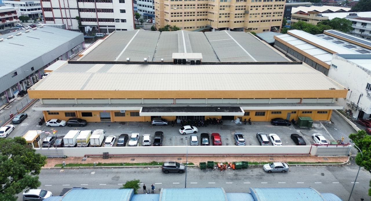 Aerial view of Petaling Jaya Logistics Hub