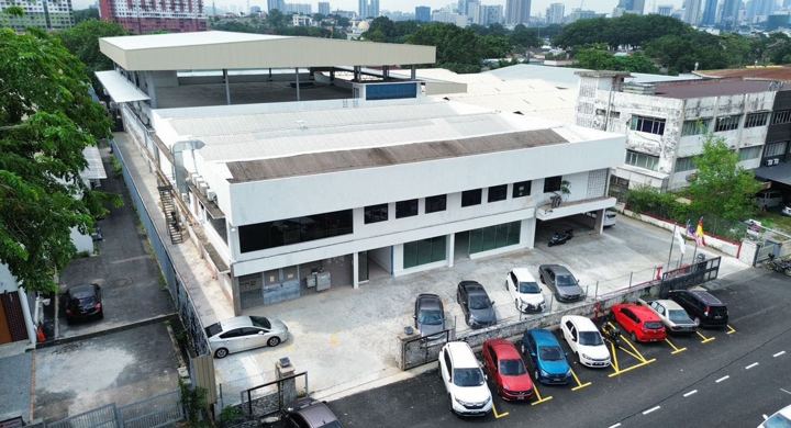 Aerial view of Petaling Jaya Retail Hub